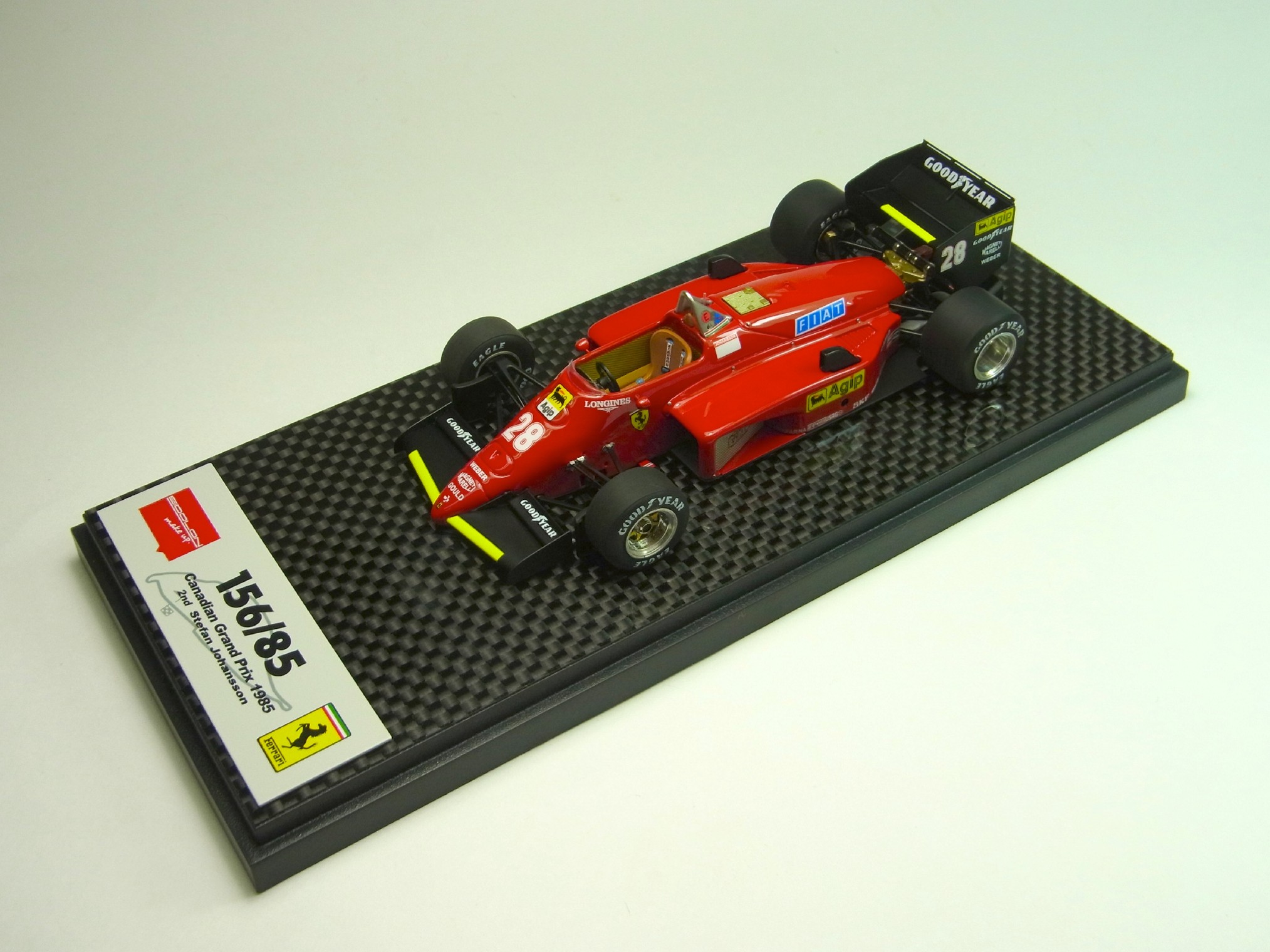 EIDOLON FORMULA 第二弾！ Ferrari 156/85 です!: MAKE UP 開発